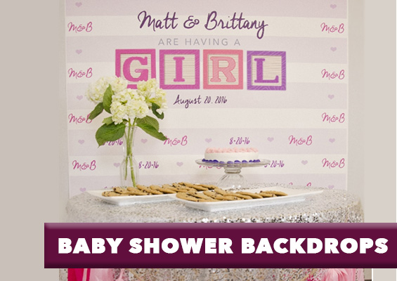 baby shower backdrops